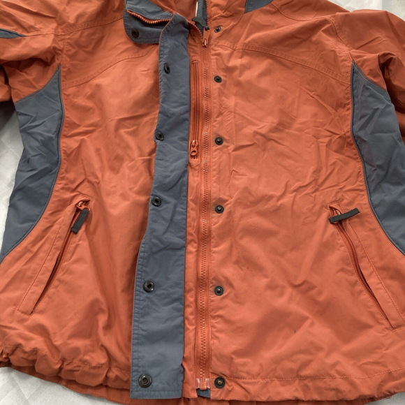 Vintage Columbia Sportswear Windbreaker Jacket Women’s Large Bugaboo Coat Orange - Picture 12 of 16